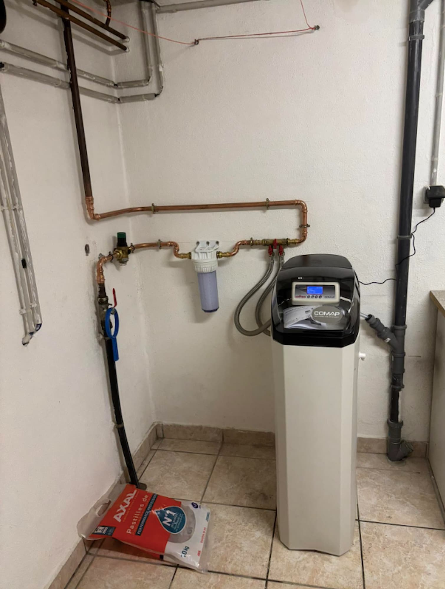 Installation d’adoucisseur d’eau COMAP pour prot&eacute;ger votre habitation &agrave; Wittenheim et Bollwiller Rixheim
